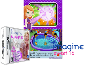 Game Thumbnail - Imagine - Sweet 16 (USA) (En,Fr,Es)
